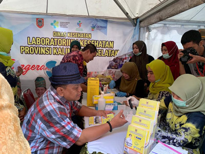  1.211 Orang Manfaatkan Yankes Gratis HPN, Pemeriksaan Darah dan TPM Paling Diminati